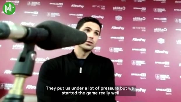Arteta on hard fought Burnley victory
